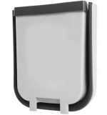 Cos de gunoi pliabil, suspendat pentru bucatarie, culoare Gri, capacitate 8 litri - imagine 6