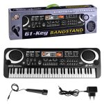 Orga electronica cu 61 de clape si microfon (Keyboard, Pian electronic) - imagine 8