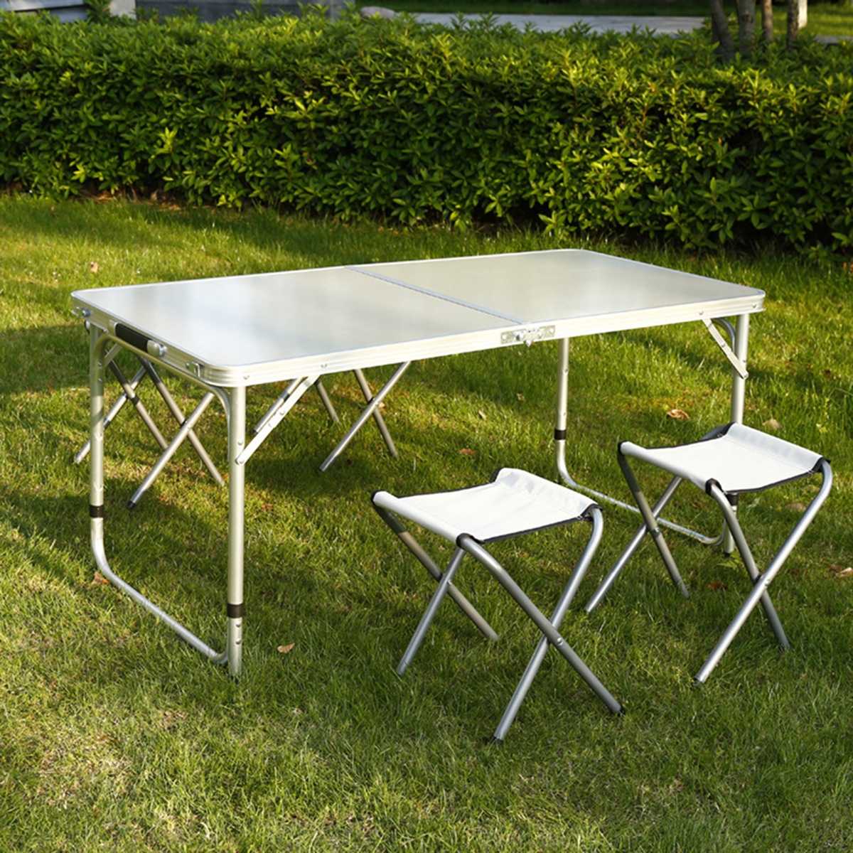 AG288B_ag288b_16.jpg Masa turistica pliabila din aluminiu cu 4 scaune, 120 x 60cm - imagine 1