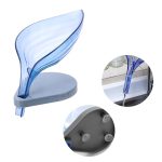 Sapuniera practica pentru baie in forma de "frunza" - imagine 5