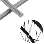 Set 12 ornamente din material reflectorizant pentru spite bicicleta, culoare galben - imagine 3