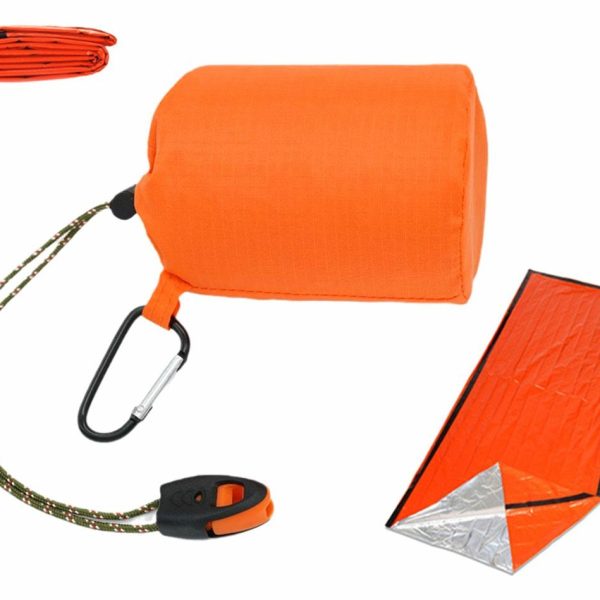 Sac de dormit termic model MINI pentru turism, alpinism, salvare, dimensiune 213 x 91 cm
