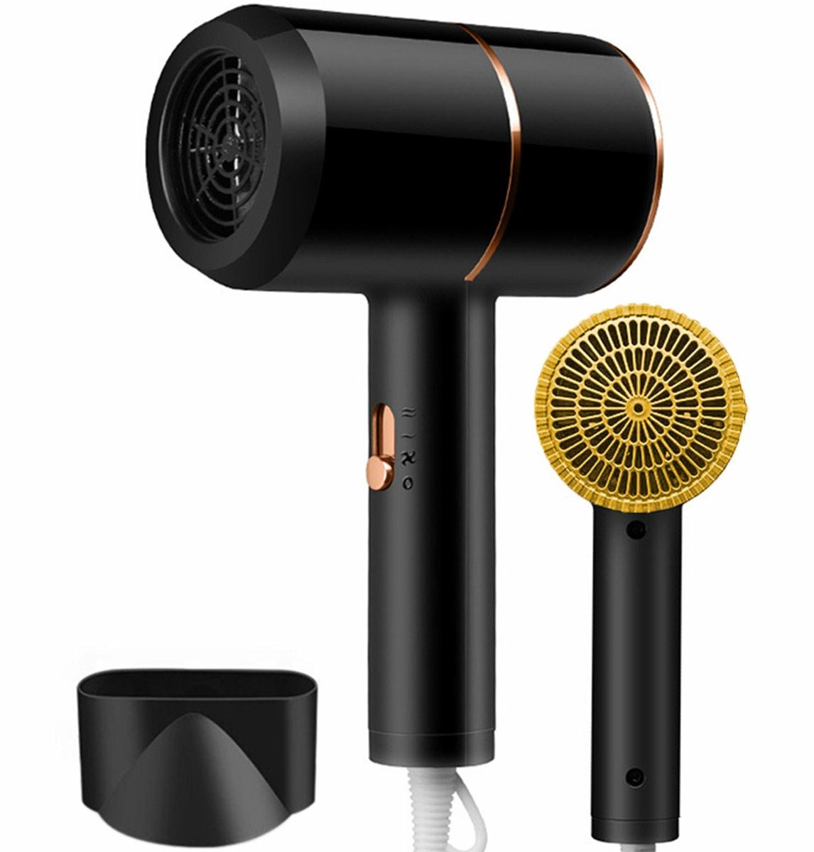 AG440E_ag440e_11.jpg Uscator de par pentru casa sau calatorii, alimentare 220V, culoare Neagra, AVX-AG440E - imagine 1