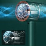 Uscator de par pentru casa sau calatorii, alimentare 220V, culoare Neagra, AVX-AG440E - imagine 5