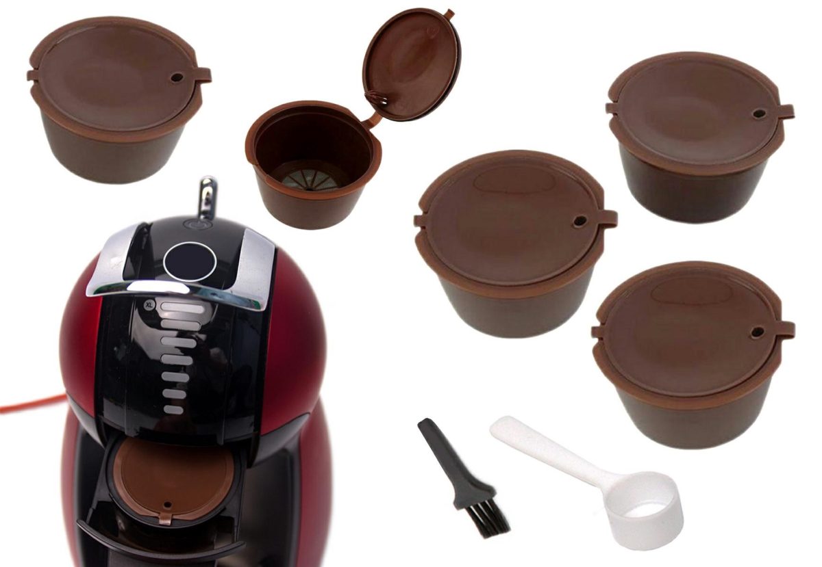 Set 5 capsule reutilizabile pentru Aparatele de Cafea Dolce Gusto (Espressoare Dolce Gusto) - imagine 2