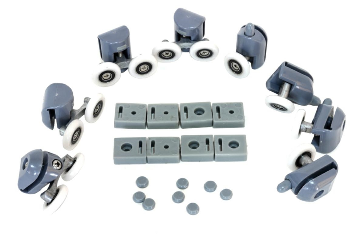 AG527_ag527_01.jpg Set 24 piese reconditionare cabina de dus, culoare Gri - imagine 1