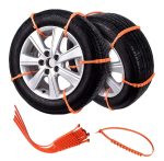 Set 10 benzi Anti-Derapante pentru Anvelope Auto, reglabile, lungime 93,5 cm - imagine 2