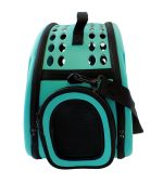 Geanta de transport pentru caine sau pisica culoare Turcoaz marime XXL AG644J - imagine 4