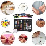 Set 129 piese pentru croitorie in husa eleganta, un cadou perfect pentru pasionații de croitorie - imagine 5