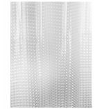 Perdea de dus semitransparenta din PEVA, dimensiune 180 x 180 cm - imagine 3