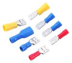 Set 280 de conectori de sertizare izolati, 15 tipuri, in carcasa de plastic - imagine 6