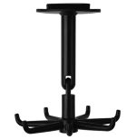 Umeras rotativ de bucatarie cu 6 carlige, material ABS, lungime 11 cm, culoare Negru - imagine 5