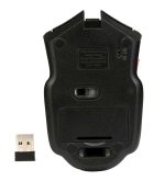 Mouse Optic Gaming Wireless, 1600 DPI, culoare Rosu - imagine 5