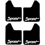 Set 4 Aparatori Noroi SPORT din cauciuc pentru autoturisme, universale, model Sport, dimensiune 30 x 23cm - imagine 2