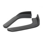 Set 2 buc. aripioare Racing, prelungire bara tuning din plastic culoare neagra - imagine 6