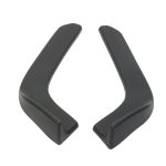 Set 2 buc. aripioare Racing, prelungire bara tuning din plastic culoare neagra - imagine 7