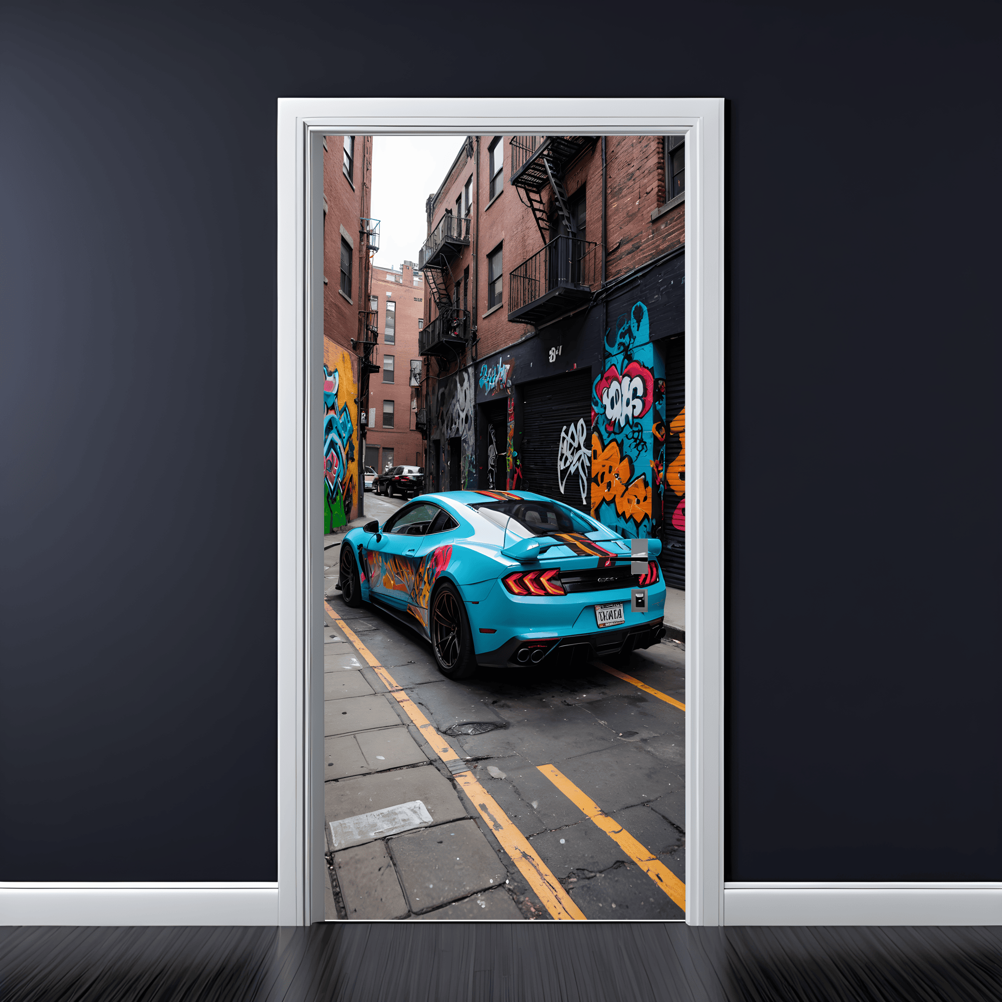 AVX-200X90-02D.png Folie imprimata color pentru decor Usa, dimensiune 200 x 90cm, model: AVX-DR02 - imagine 1