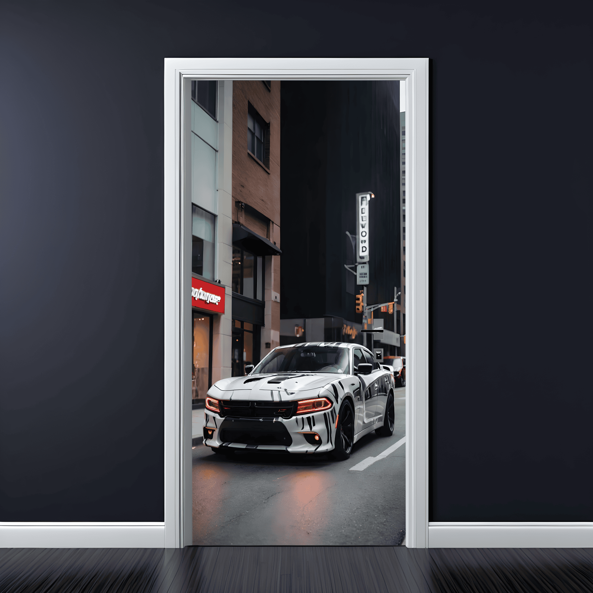 AVX-200X90-04D.png Folie imprimata color pentru decor Usa, dimensiune 200 x 90cm, model: AVX-DR04 - imagine 1