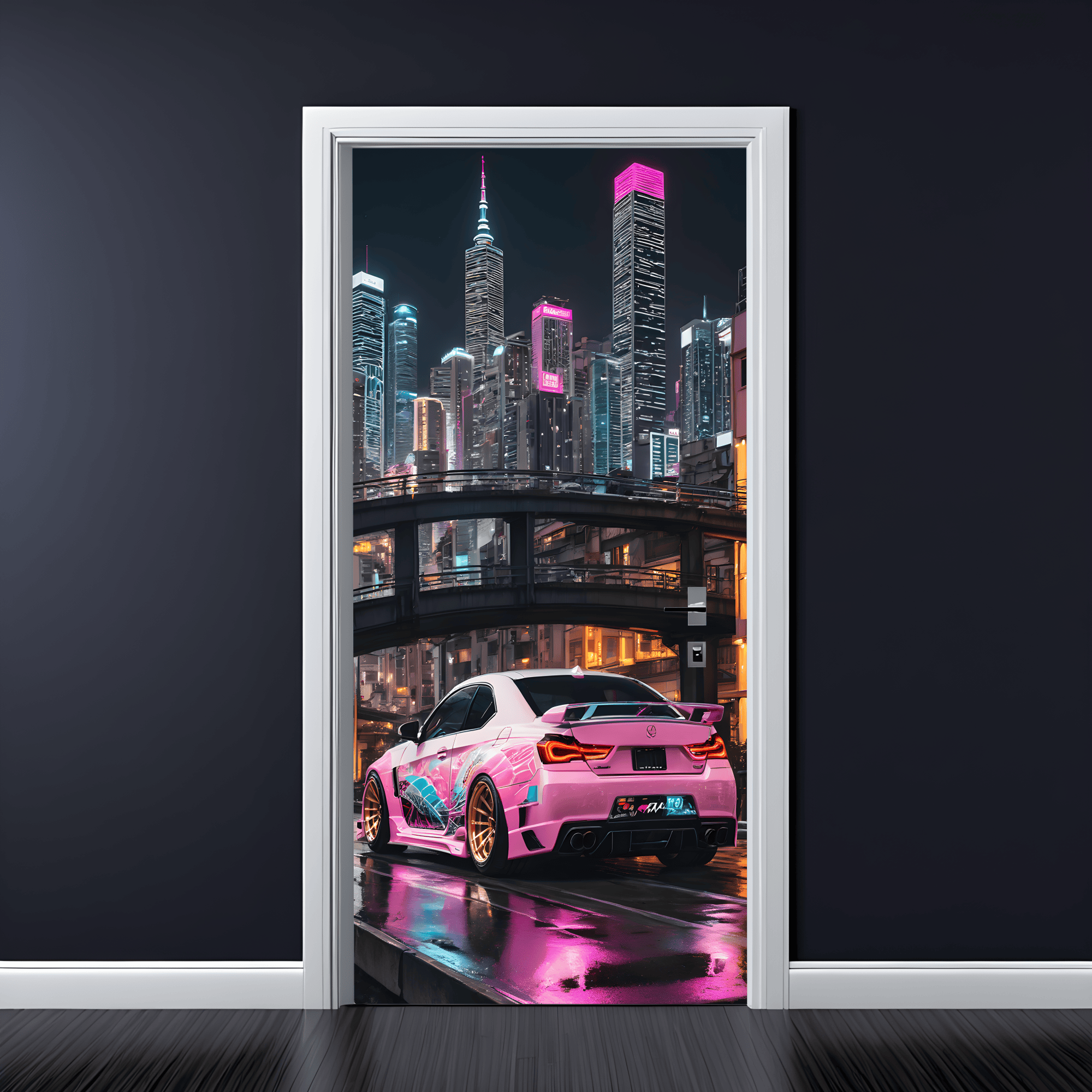 AVX-200X90-05D.png Folie imprimata color pentru decor Usa, dimensiune 200 x 90cm, model: AVX-DR05 - imagine 1