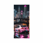 Folie imprimata color pentru decor Usa, dimensiune 200 x 90cm, model: AVX-DR05 - imagine 2