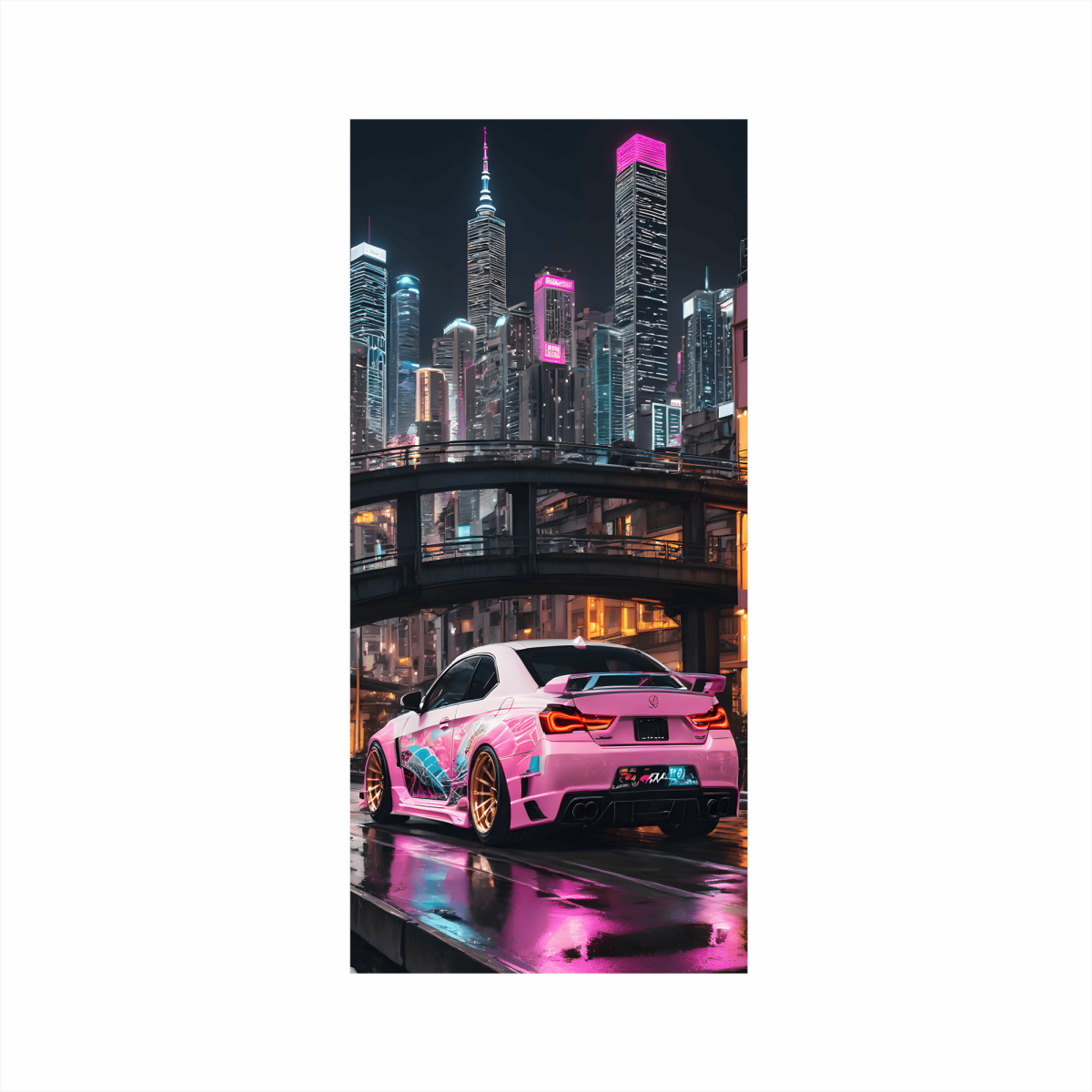 Folie imprimata color pentru decor Frigider, dimensiune 200 x 90cm, model: AVX-FR05 - imagine 2