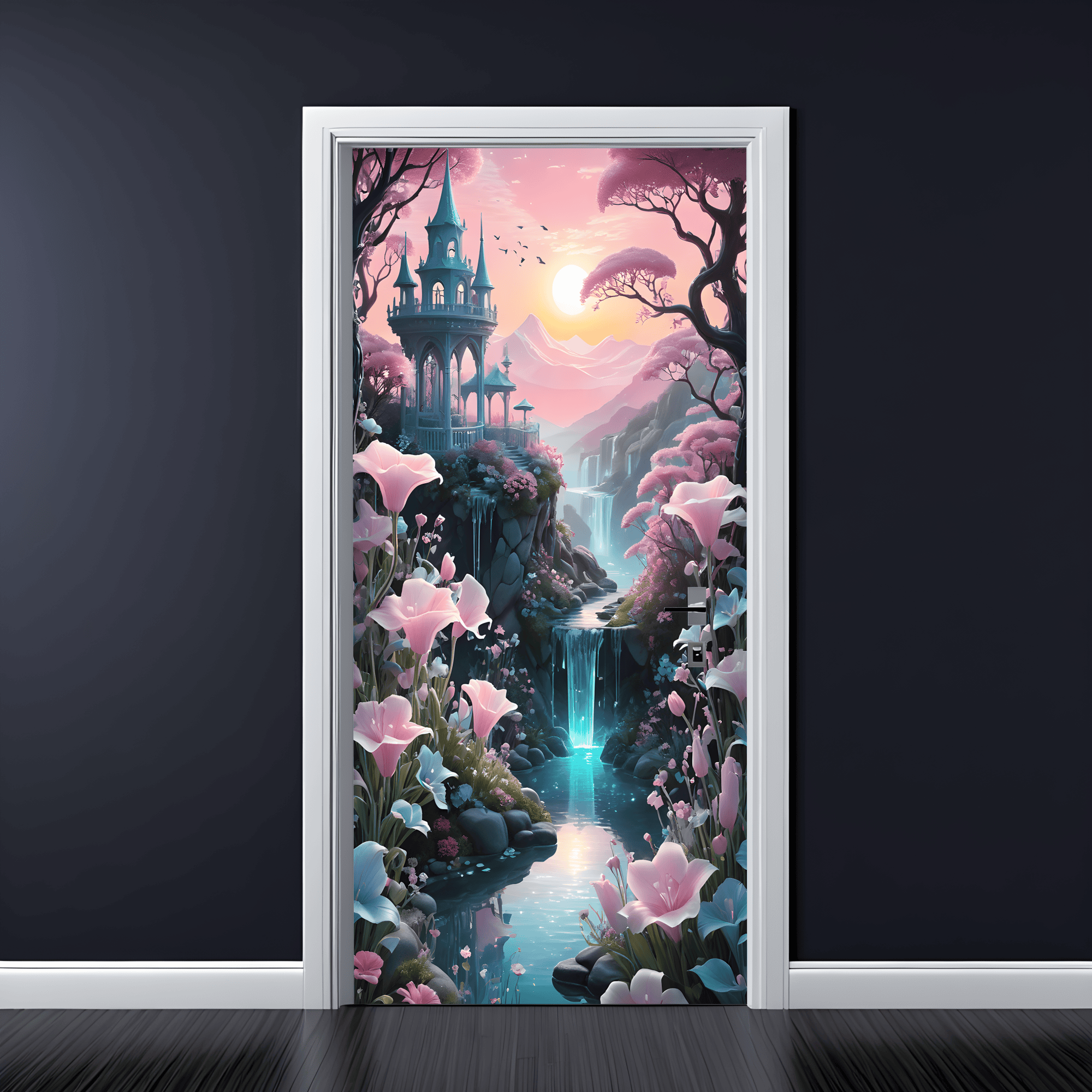 AVX-200X90-13D_bbaz-vp.png Folie imprimata color pentru decor Usa, dimensiune 200 x 90cm, model: AVX-DR13 - imagine 1