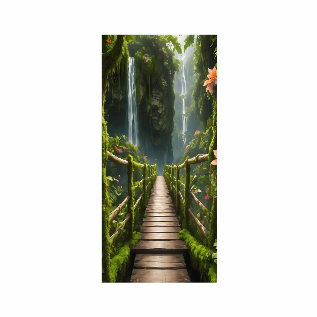 Folie imprimata color pentru decor Usa, dimensiune 200 x 90cm, model: AVX-DR24 - imagine 2