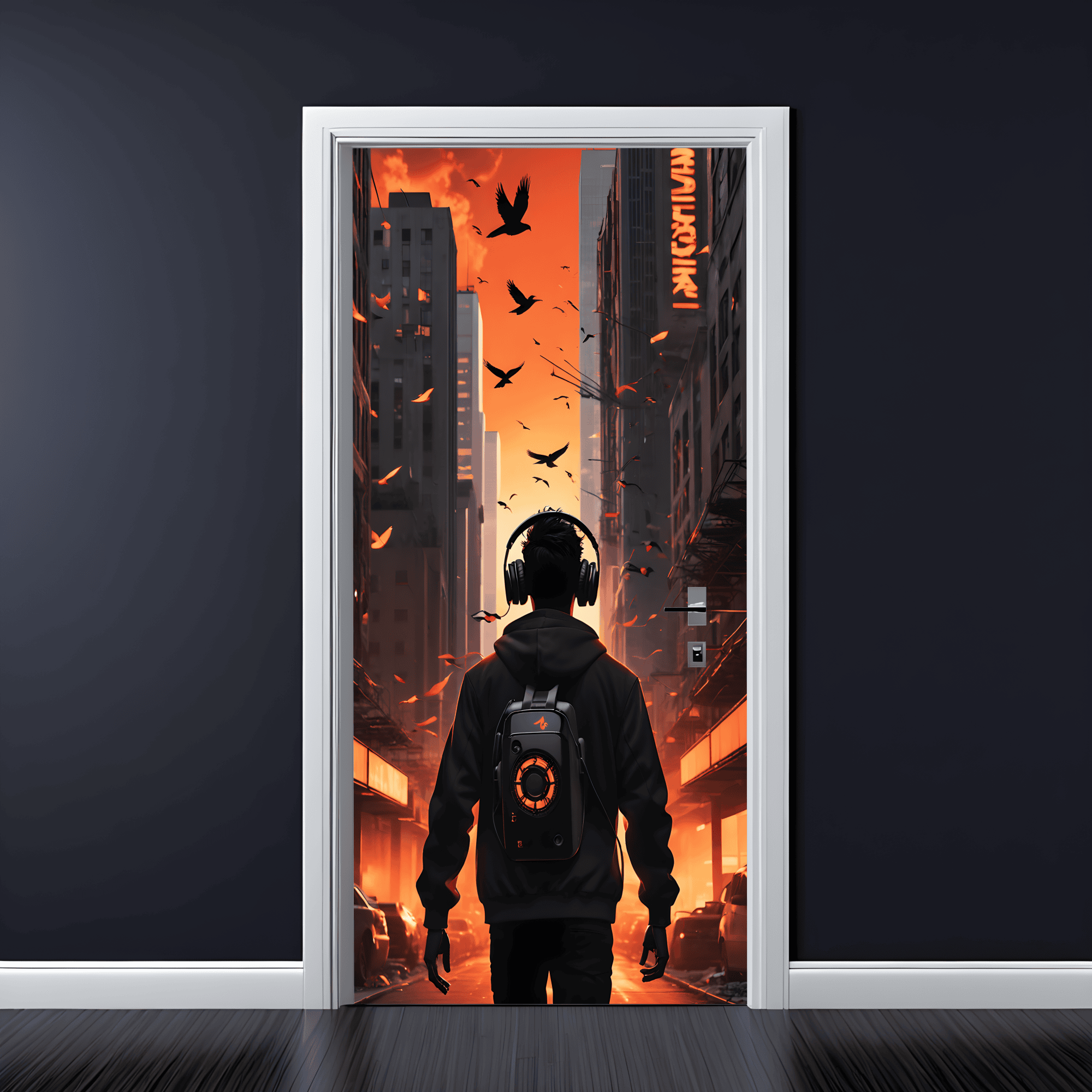 AVX-200X90-29D.png Folie imprimata color pentru decor Usa, dimensiune 200 x 90cm, model: AVX-DR29 - imagine 1