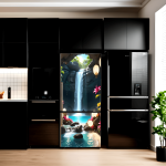 Folie imprimata color pentru decor Frigider, dimensiune 200 x 90cm, model: AVX-FR31