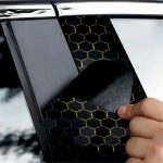 Set 2 stickere decorative pentru stalpii usilor, print autoadeziv de inalta rezolutie, dimensine 2 buc x 50 x 22 cm , cod: AVX-SSU-04 - imagine 3