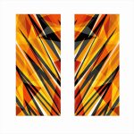 Set 2 stickere decorative pentru stalpii usilor, print autoadeziv de inalta rezolutie, dimensine 2 buc x 50 x 22 cm , cod: AVX-SSU-23 - imagine 2