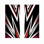 Set 2 stickere decorative pentru stalpii usilor, print autoadeziv de inalta rezolutie, dimensine 2 buc x 50 x 22 cm , cod: AVX-SSU-29 - imagine 2