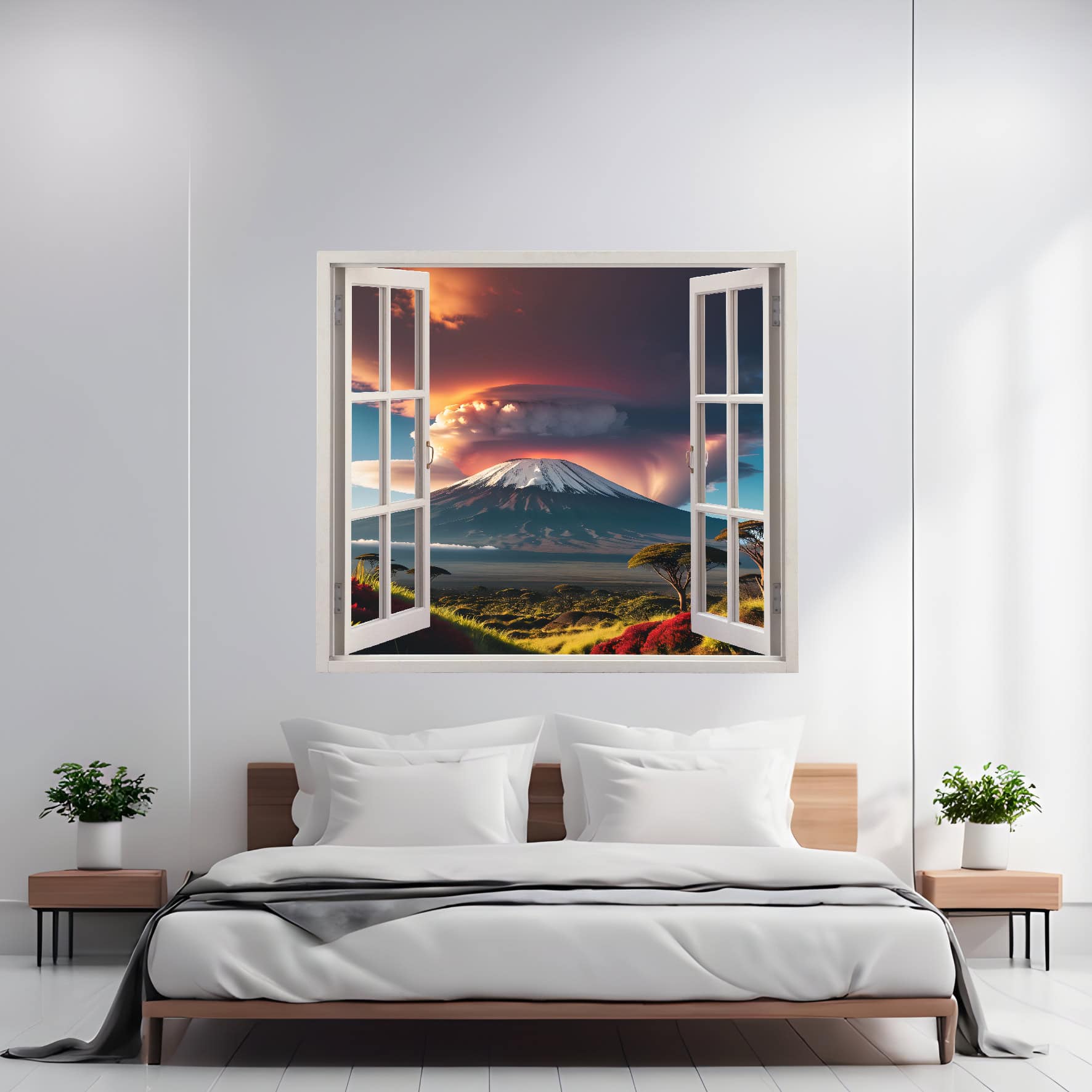 AW-10B.jpg Folie imprimata color pentru decor perete locuinta, dimensiune 125 x 110cm, model: VIEW TO HAVEN 10 - imagine 1