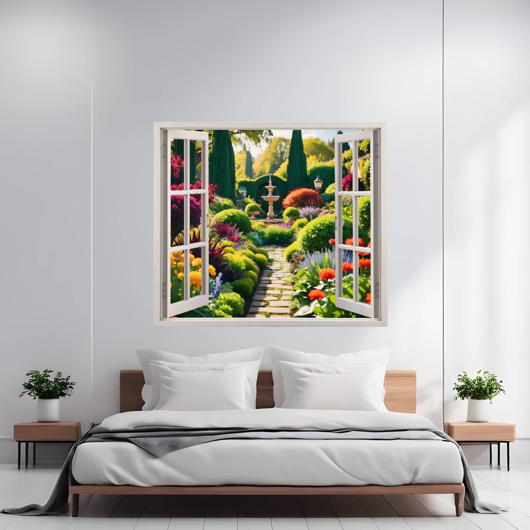 AW-12B.jpg Folie imprimata color pentru decor perete locuinta, dimensiune 125 x 110cm, model: VIEW TO HAVEN 12 - imagine 1