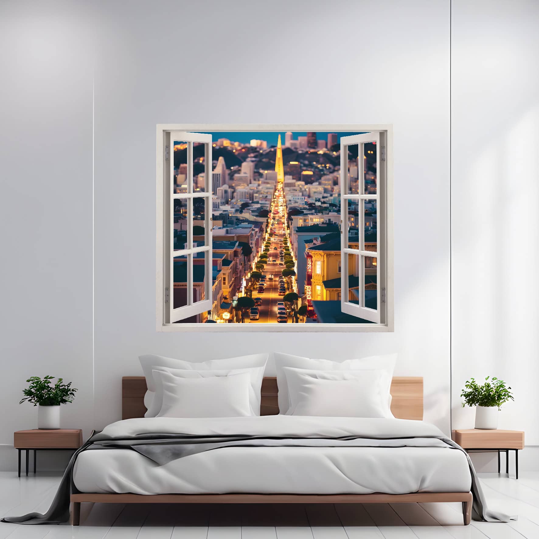 AW-18B.jpg Folie imprimata color pentru decor perete locuinta, dimensiune 125 x 110cm, model: VIEW TO HAVEN 18 - imagine 1