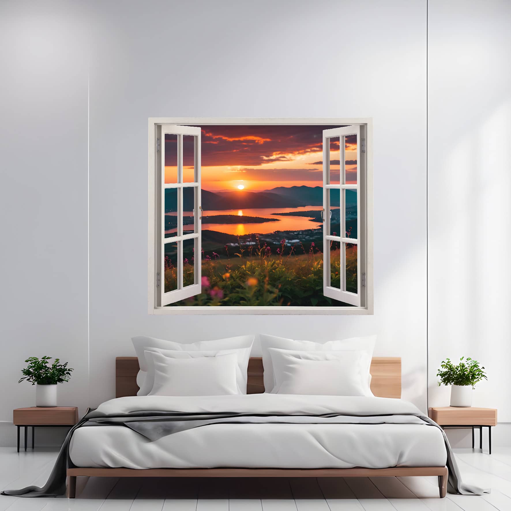 AW-22B.jpg Folie imprimata color pentru decor perete locuinta, dimensiune 125 x 110cm, model: VIEW TO HAVEN 22 - imagine 1