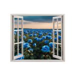 Folie imprimata color pentru decor perete locuinta, dimensiune 125 x 110cm, model: VIEW TO HAVEN 29 - imagine 2