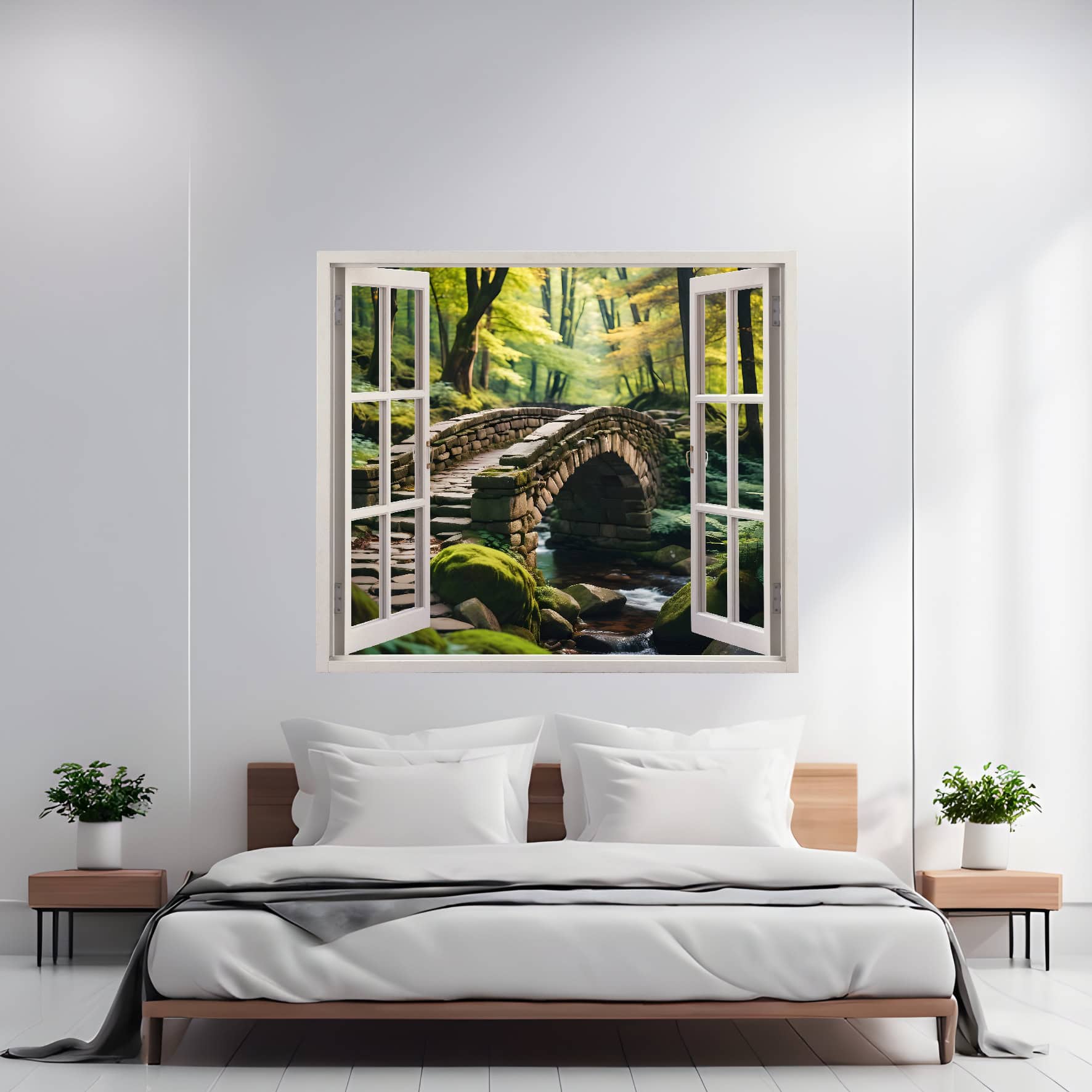 AW-31B.jpg Folie imprimata color pentru decor perete locuinta, dimensiune 125 x 110cm, model: VIEW TO HAVEN 31 - imagine 1