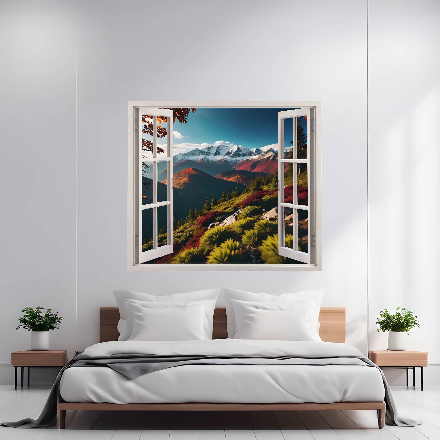 AW-34B.jpg Folie imprimata color pentru decor perete locuinta, dimensiune 125 x 110cm, model: VIEW TO HAVEN 34 - imagine 1