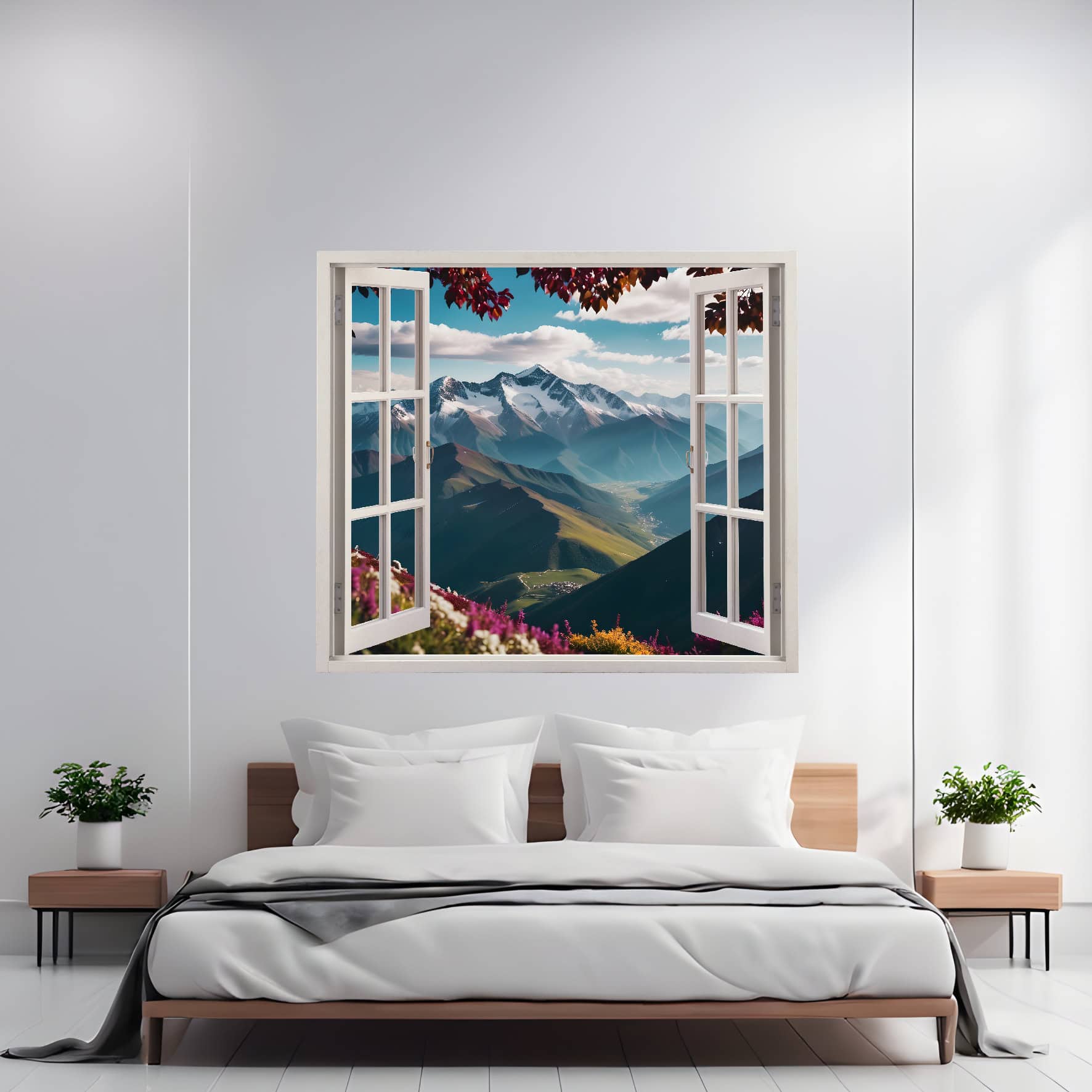 AW-35B.jpg Folie imprimata color pentru decor perete locuinta, dimensiune 125 x 110cm, model: VIEW TO HAVEN 35 - imagine 1