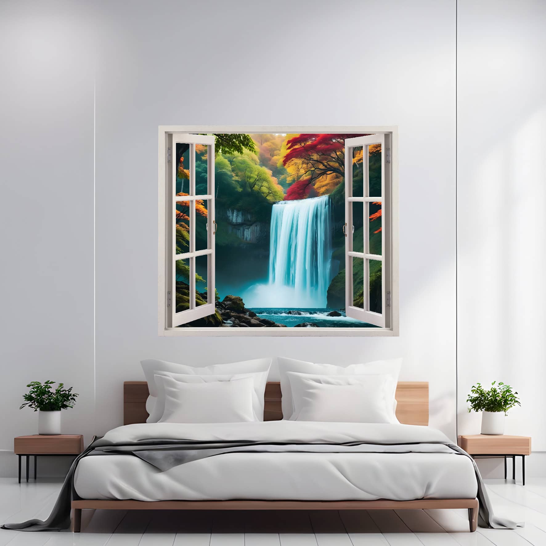 AW-39B.jpg Folie imprimata color pentru decor perete locuinta, dimensiune 125 x 110cm, model: VIEW TO HAVEN 39 - imagine 1