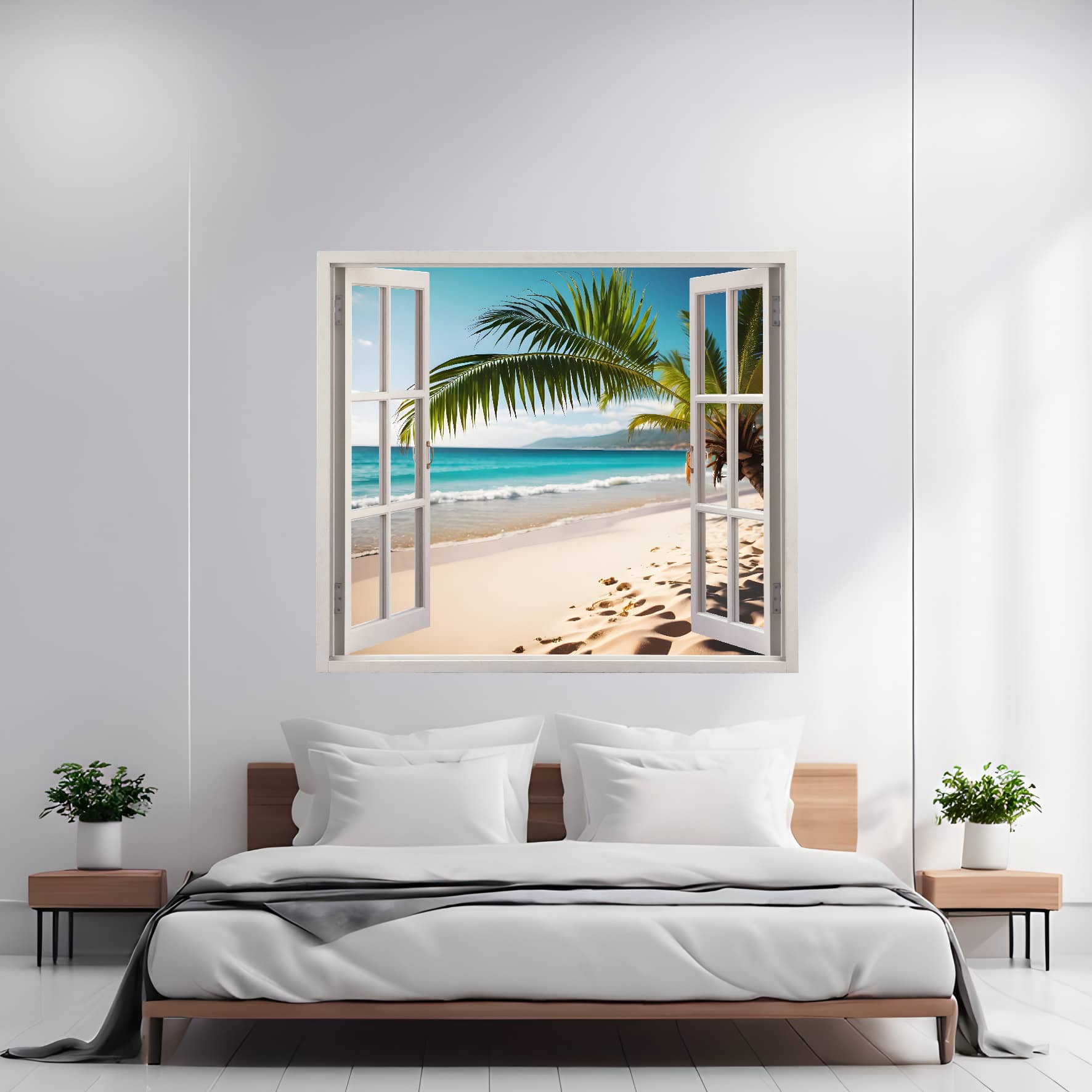 AW-40B.jpg Folie imprimata color pentru decor perete locuinta, dimensiune 125 x 110cm, model: VIEW TO HAVEN 40 - imagine 1