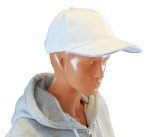 Sapca de tip baseball, cu cozoroc iluminat RGB, culoare Alba, marime universala, reglabila - imagine 5