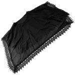 Tunica, Rochie de plaja aerisita, ușoara și delicata, culoare Neagra, dimensiune Universala - imagine 4