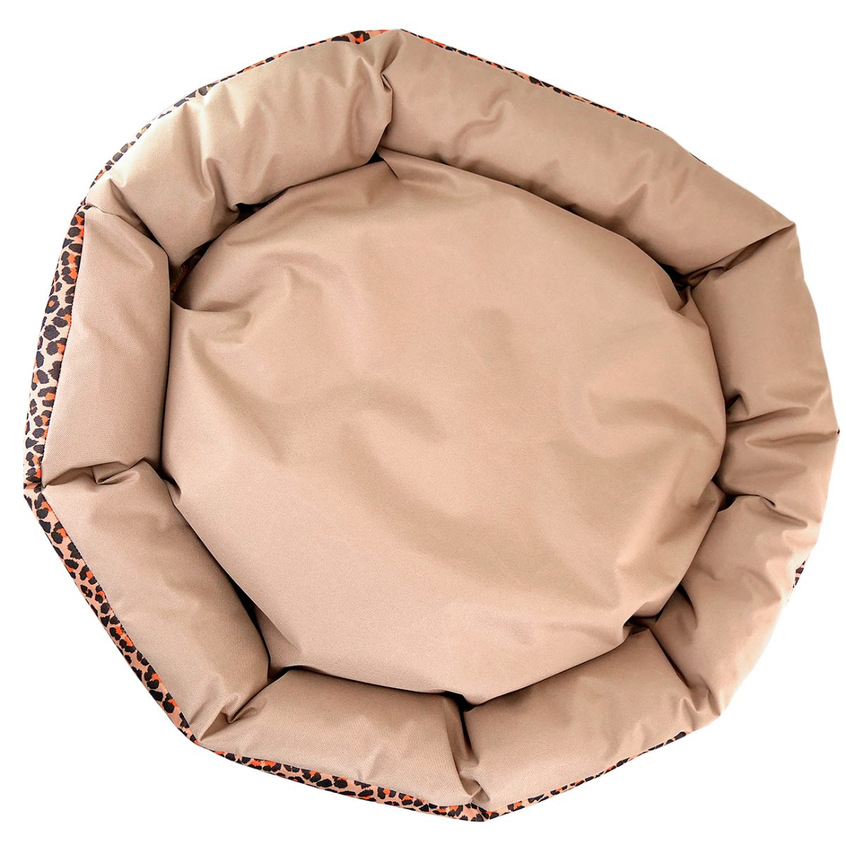 Culcus din material impermeabil pentru caine/pisica, model Animal Print, 77 cm - imagine 3