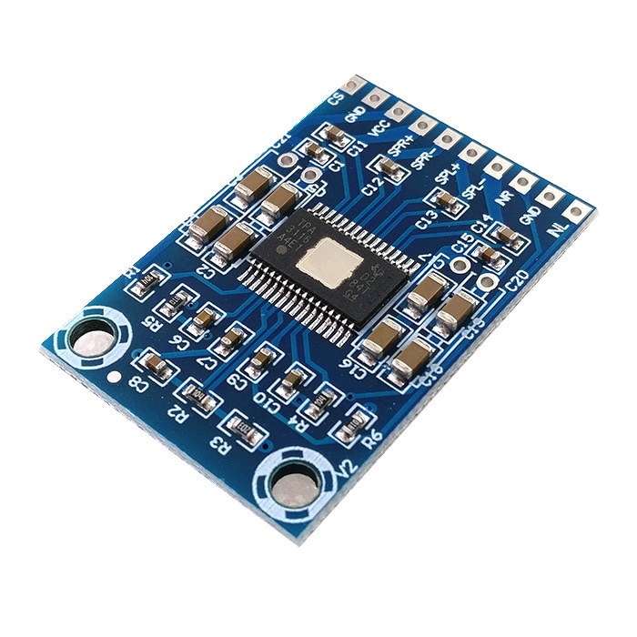 DC-12-24-2x50-D-50-50.jpg Kit amplificator Stereo, Clasa D, 2 x 50W, TPA3116D2 - imagine 1