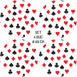 Set 4 Folii Imprimate Outdoor cu EcoSolvent, autoadezive, pentru decorarea jantelor auto, dimetru 60 cm, model FJT-02 - imagine 4