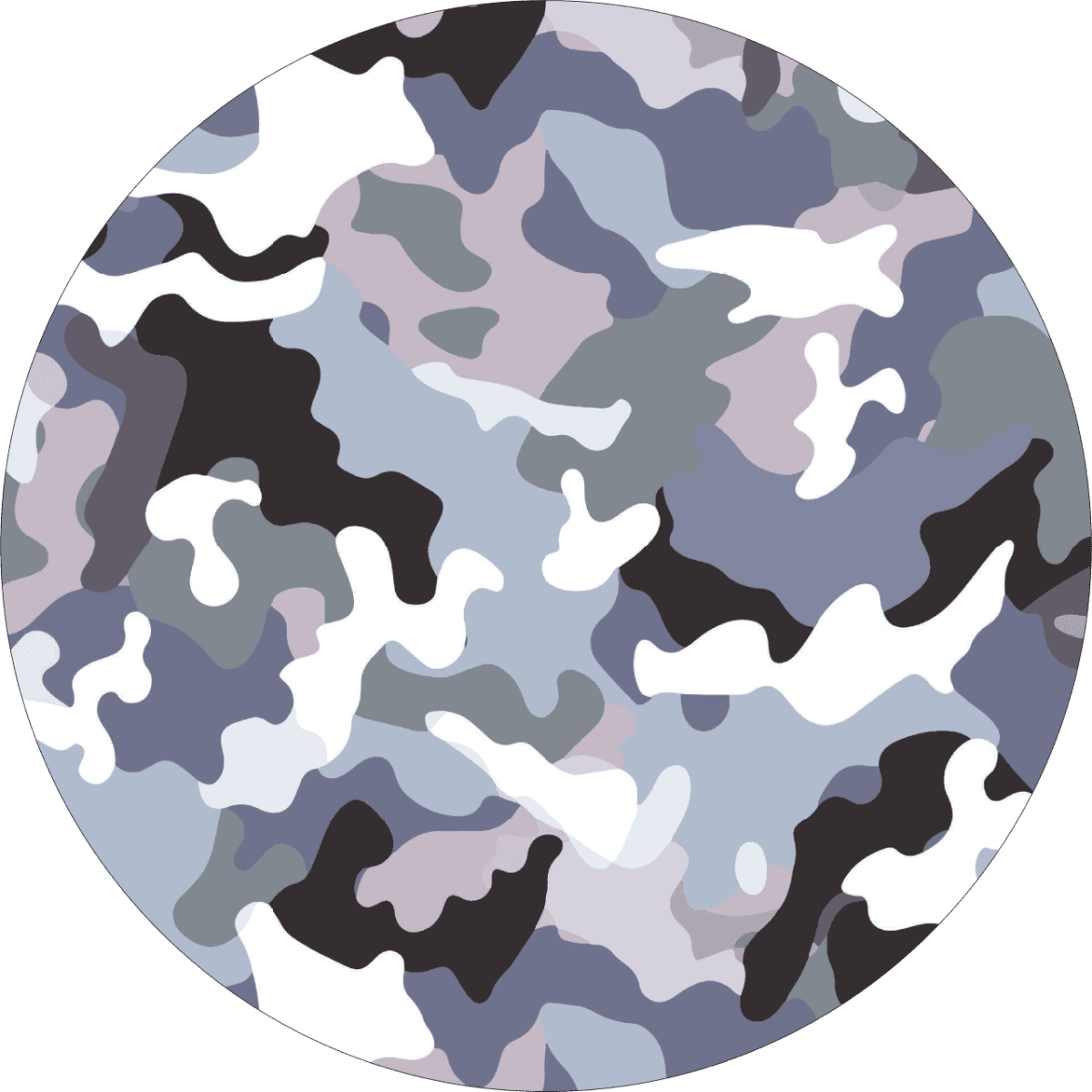 Set 4 Folii Imprimate Outdoor cu EcoSolvent, autoadezive, pentru decorarea jantelor auto, dimetru 60 cm, model FJT-08 - imagine 5