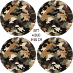 Set 4 Folii Imprimate Outdoor cu EcoSolvent, autoadezive, pentru decorarea jantelor auto, dimetru 60 cm, model FJT-10 - imagine 4