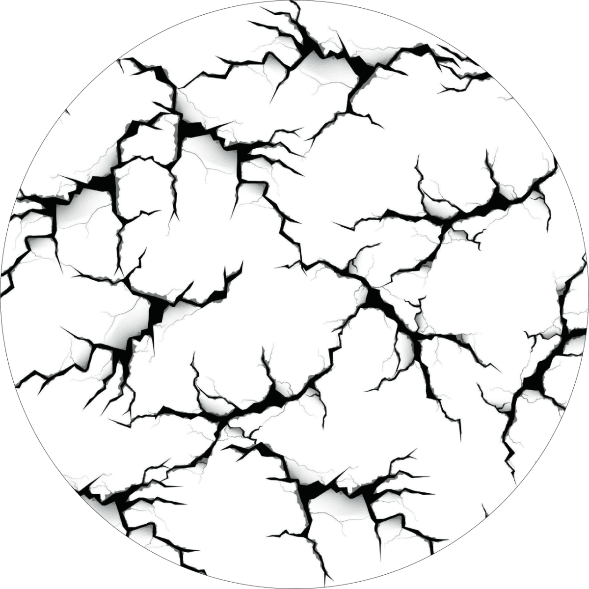 Set 4 Folii Imprimate Outdoor cu EcoSolvent, autoadezive, pentru decorarea jantelor auto, dimetru 60 cm, model FJT-11 - imagine 5